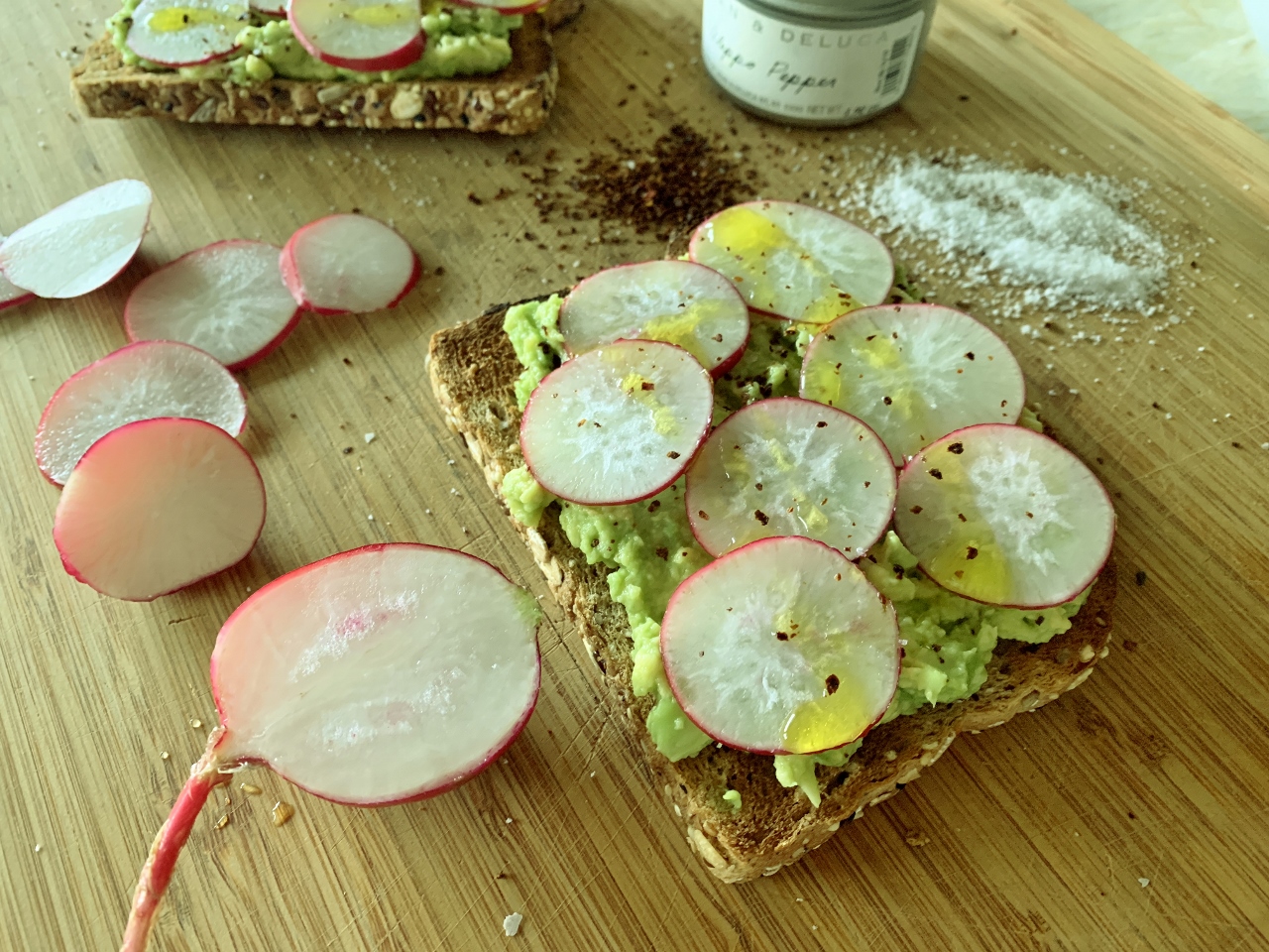 Avocado & Sweet Radish Toasts – Recipe! Image 2