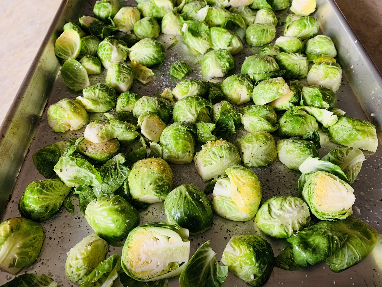 Sheet Pan Brussels Sprouts with Lemon Ricotta – Recipe! Image 3
