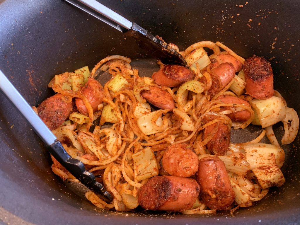 SlowCooker Chicken & Andouille Sausage Stew Recipe! Live. Love