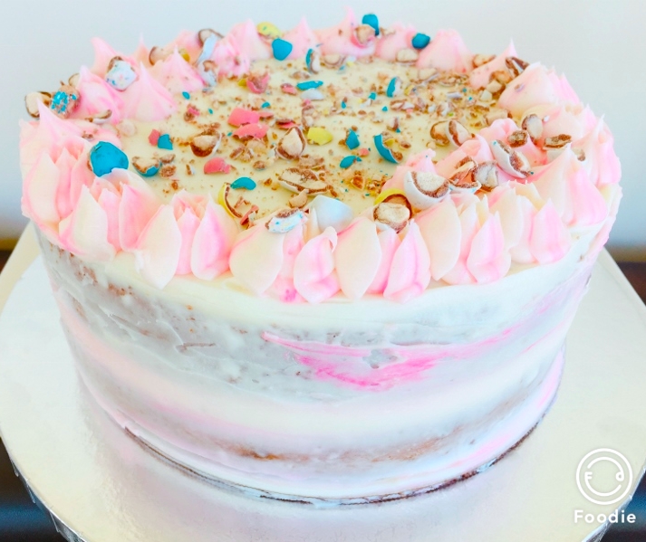 Speckled Egg Vanilla Cream Cake – Recipe! Image 1