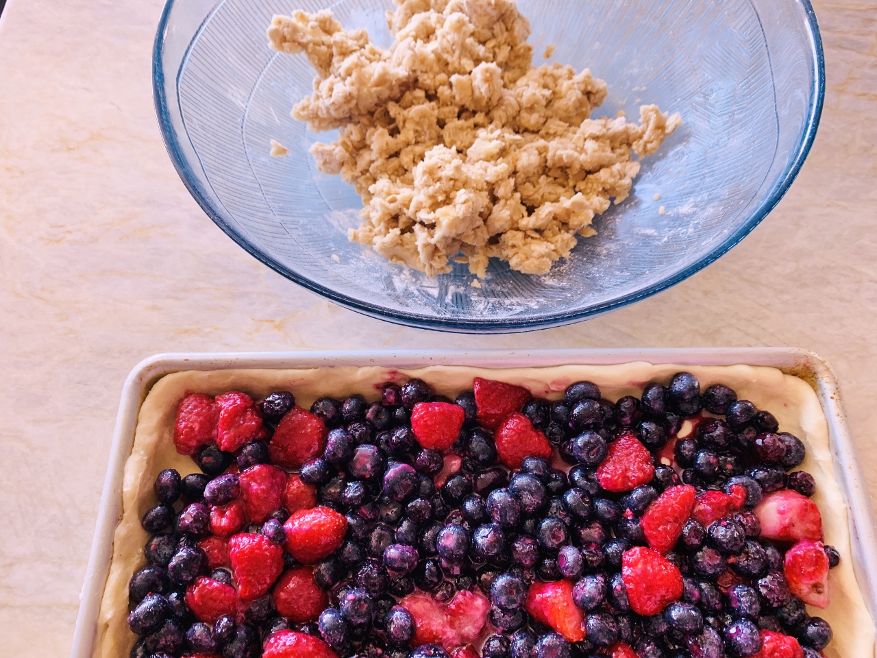 Mixed Berry Crumb Slab Pie – Recipe! Image 5