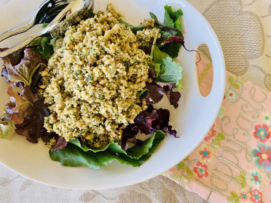 Tabouli Salad with Parmesan & Pine Nuts – Recipe! Image 1