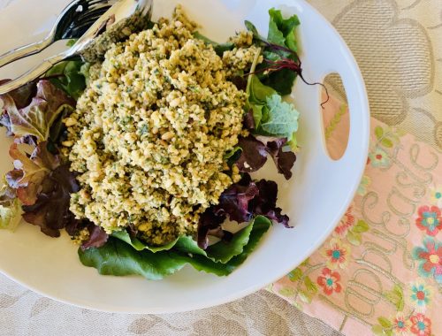 Tabouli Salad with Parmesan & Pine Nuts – Recipe!