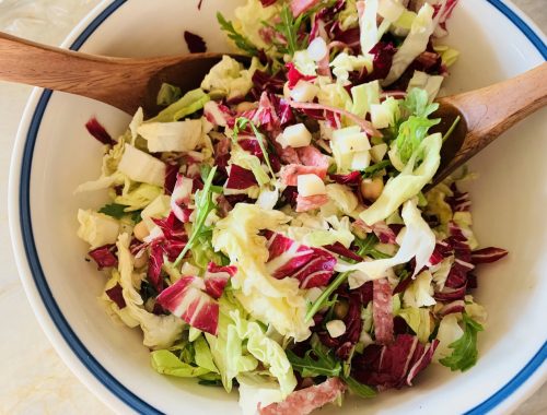 Italian Chopped Salad with Oregano Vinaigrette – Recipe!