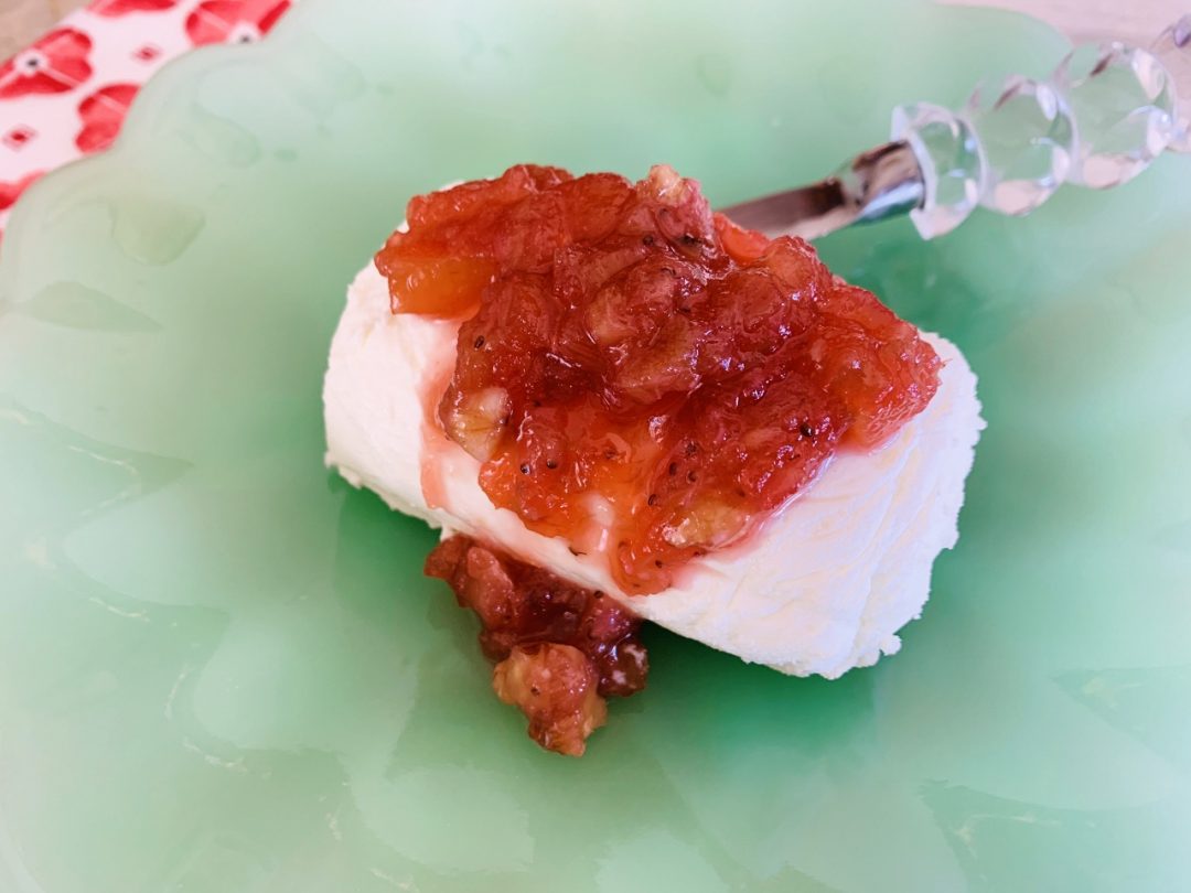 Rhubarb Chutney with Goat Cheese – Recipe! Image 1