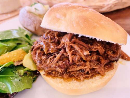 Slow-Cooker Barbecue Beef – Recipe!