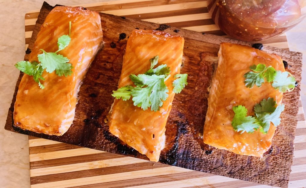 Cedar Plank Teriyaki Salmon Recipe! Live. Love. Laugh. Food.