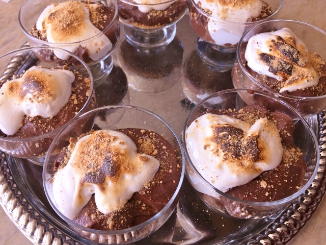 Dark Chocolate S’more Pudding – Recipe! Image 2