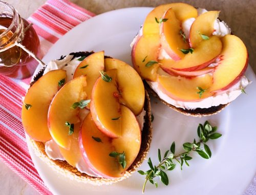 Peach & Honey Bagels – Recipe!