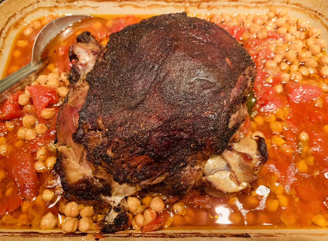 Slow-Roasted Moroccan Lamb with Brothy Chickpeas – Recipe! Image 2