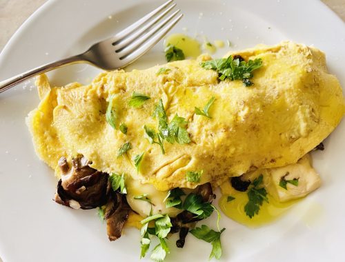 Mushroom & Brie Omelette – Recipe!