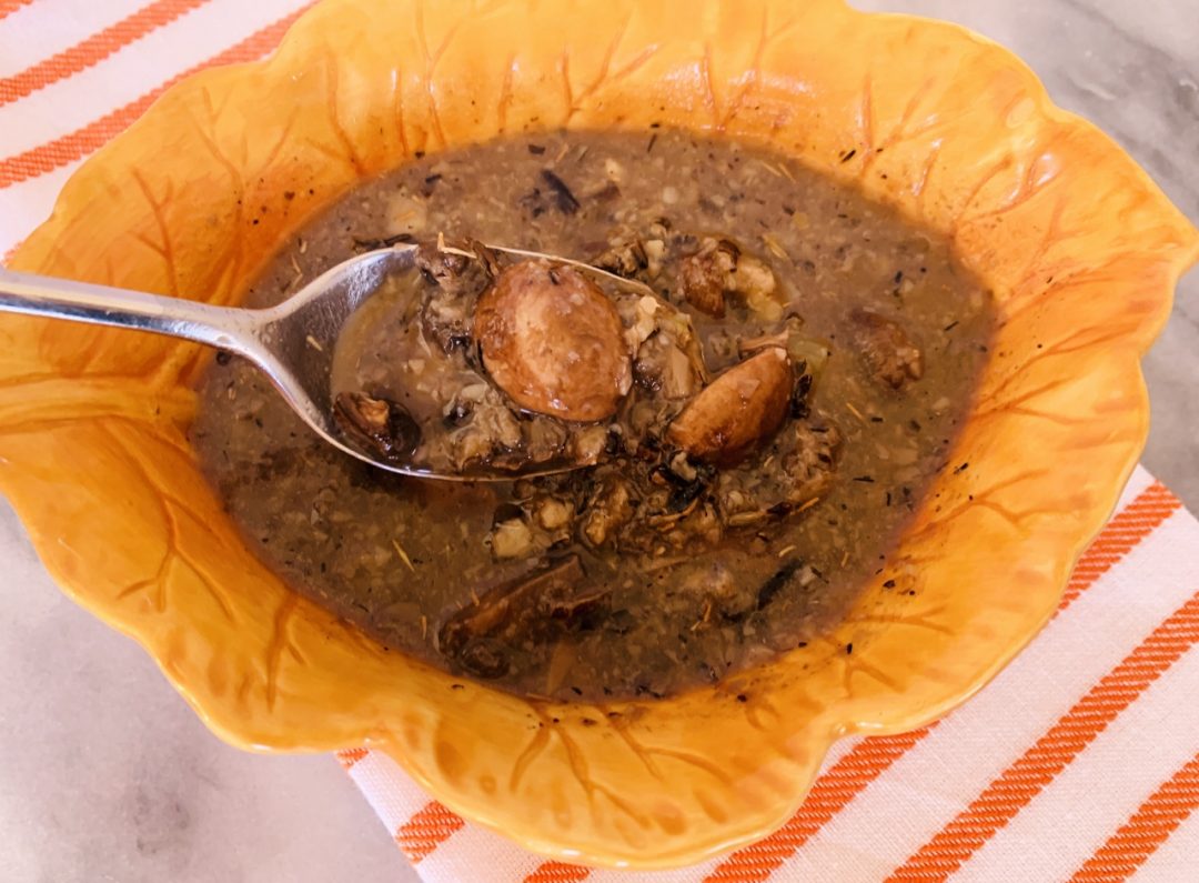 Instant Pot Mushroom & Wild Rice Soup – Recipe! Image 1