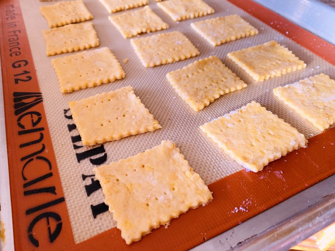 Homemade Cheddar Cheese Crackers Recipe! Live. Love. Laugh. Food.
