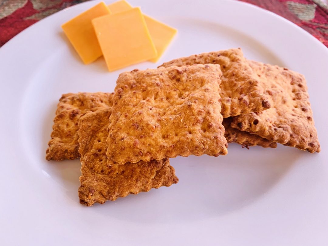 Homemade Cheddar Cheese Crackers Recipe! Live. Love. Laugh. Food.