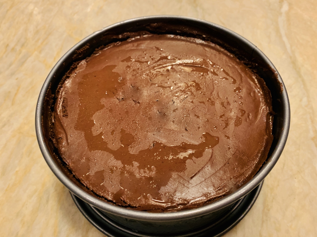 Instant Pot Dark Chocolate Cheesecake with Biscoff Crust – Recipe! Image 4