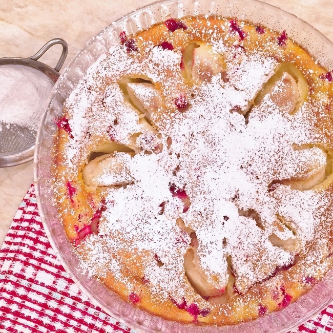 Pear and Cranberry Clafouti – Recipe! Image 1
