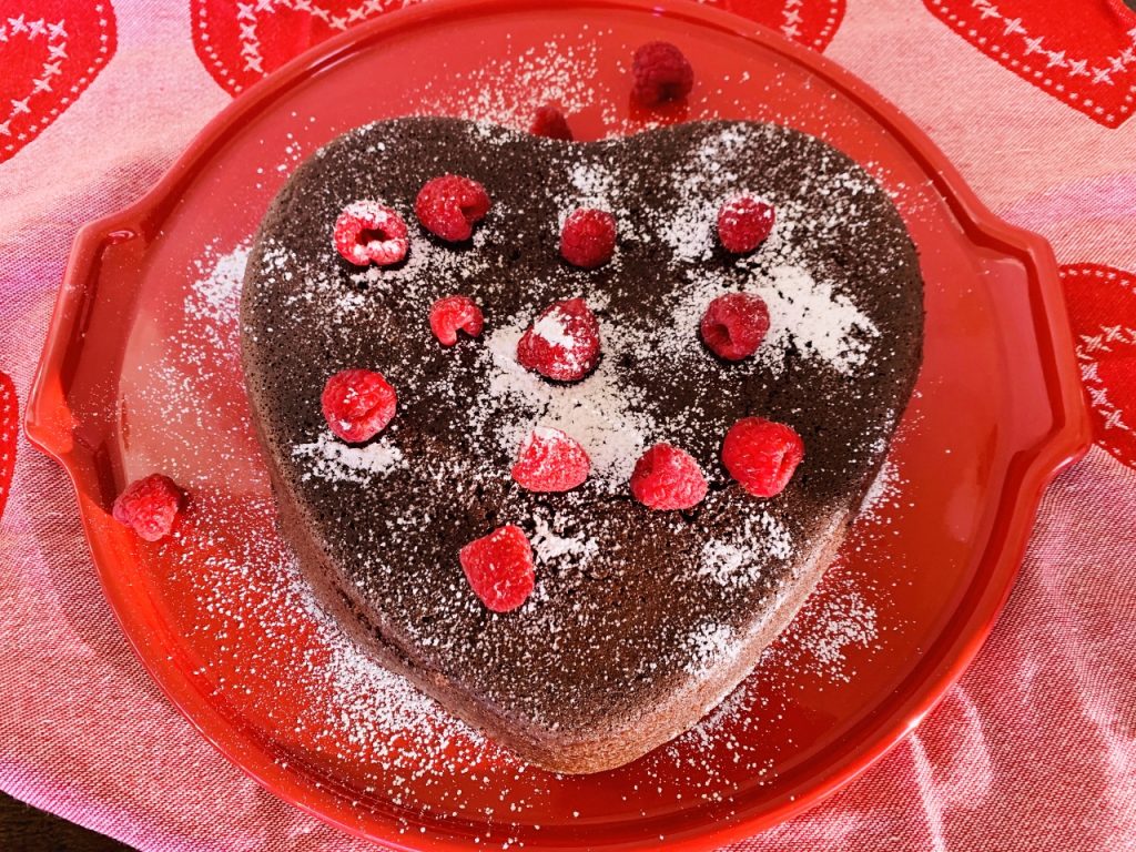 3 Ingredient Flourless Chocolate Heart Cake Recipe Live Love Laugh Food 