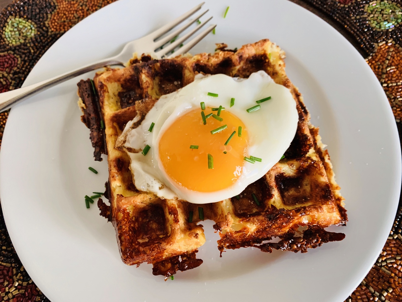 Cheesy Cauliflower Waffles Recipe! Live. Love. Laugh. Food.