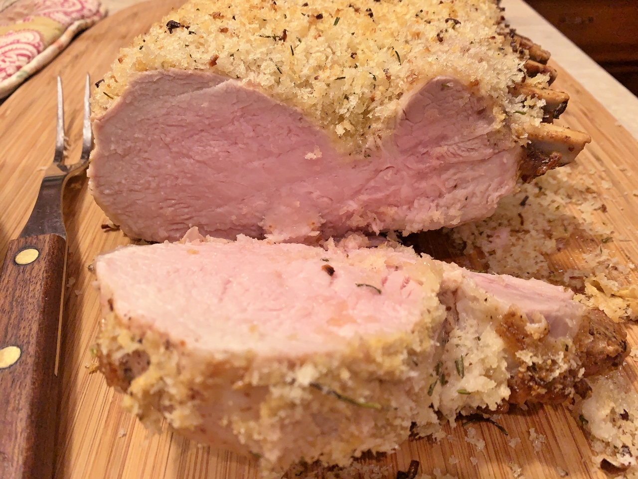 Marinated Pork Rib Roast with Mustardy-Crumb Crust – Recipe! Image 2