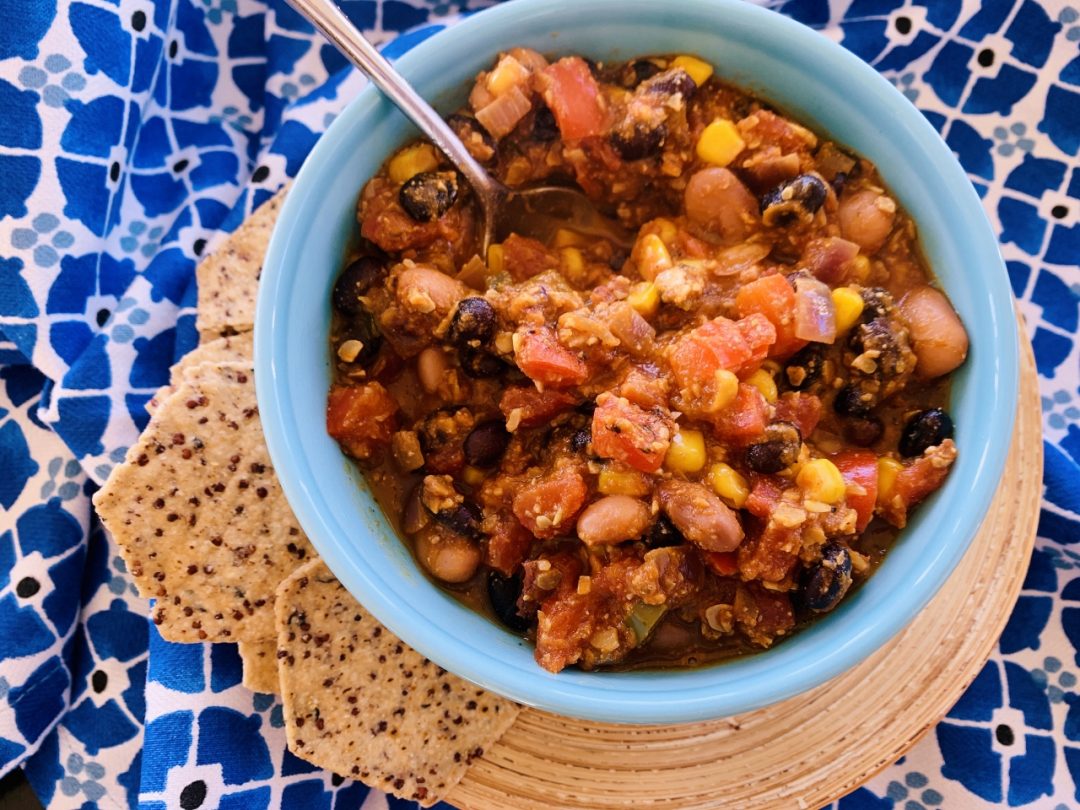 Instant Pot Tex-Mex Vegan Chili – Recipe! Image 1