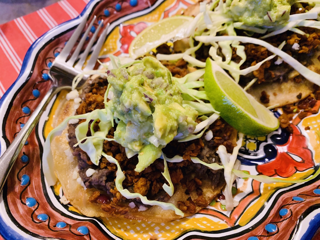 Soy Chorizo & Black Bean Tostadas Recipe! Live. Love. Laugh. Food.