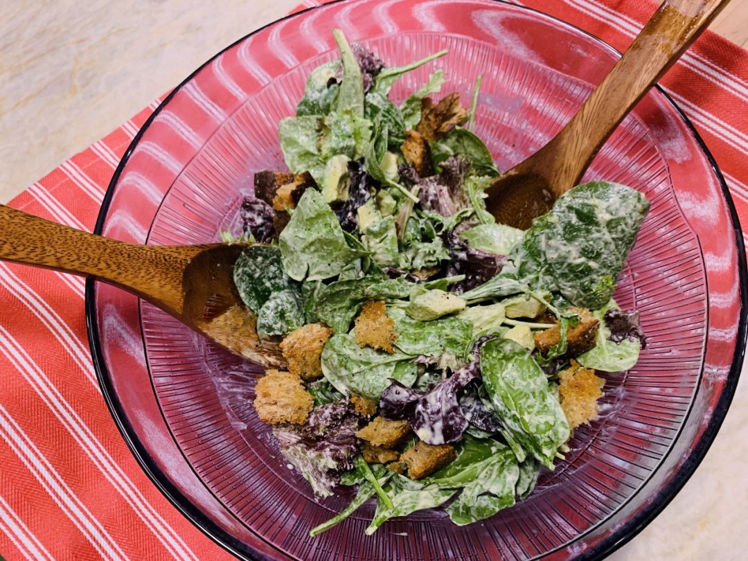 Vegan Caesar Salad – Recipe! Image 1