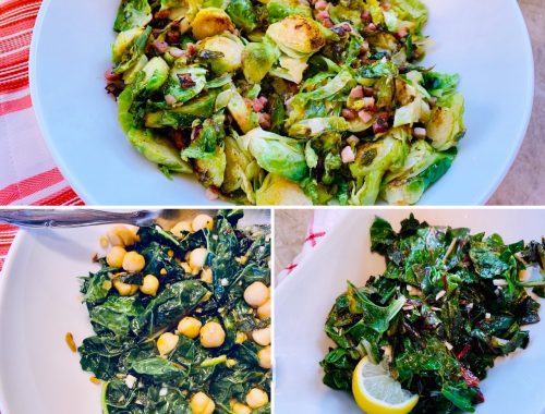 3 Quick & Easy Recipes Using Greens in the Refrigerator!