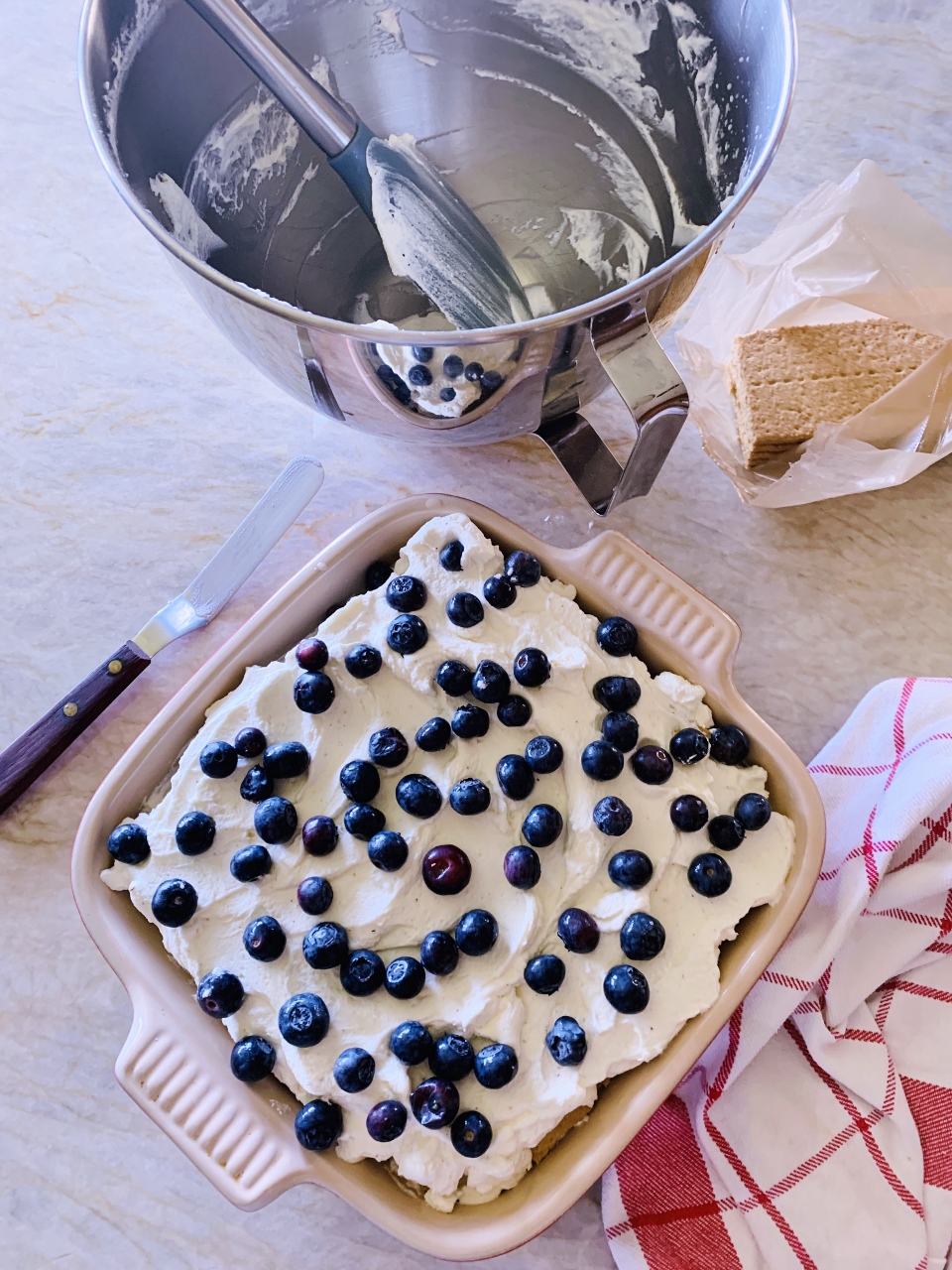 No-Bake Blueberry Icebox Cake with Shaved Dark Chocolate – Recipe! Image 3
