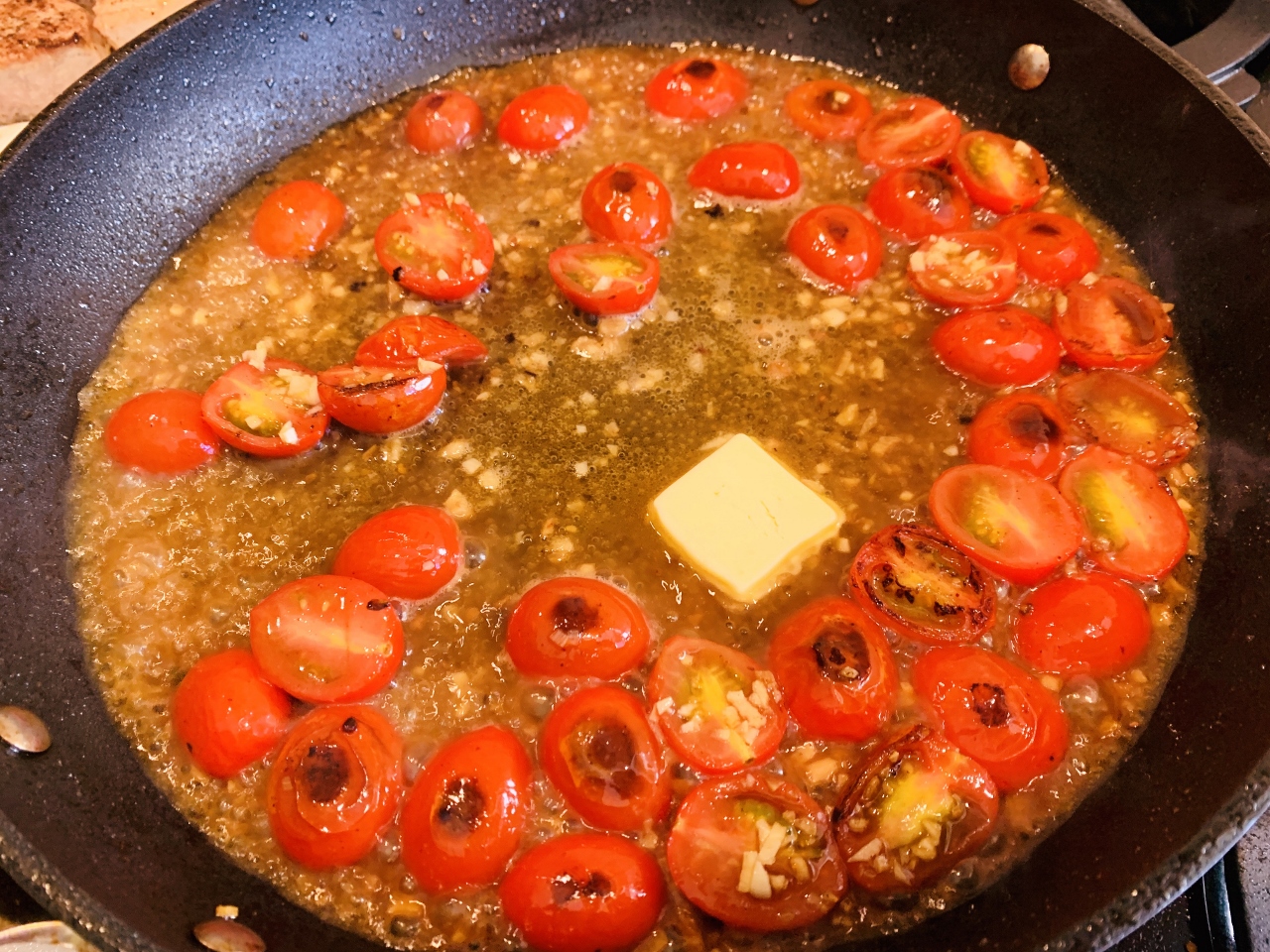 Tuna, Charred Cherry Tomato & Bacon Spaghetti – Recipe! Image 5