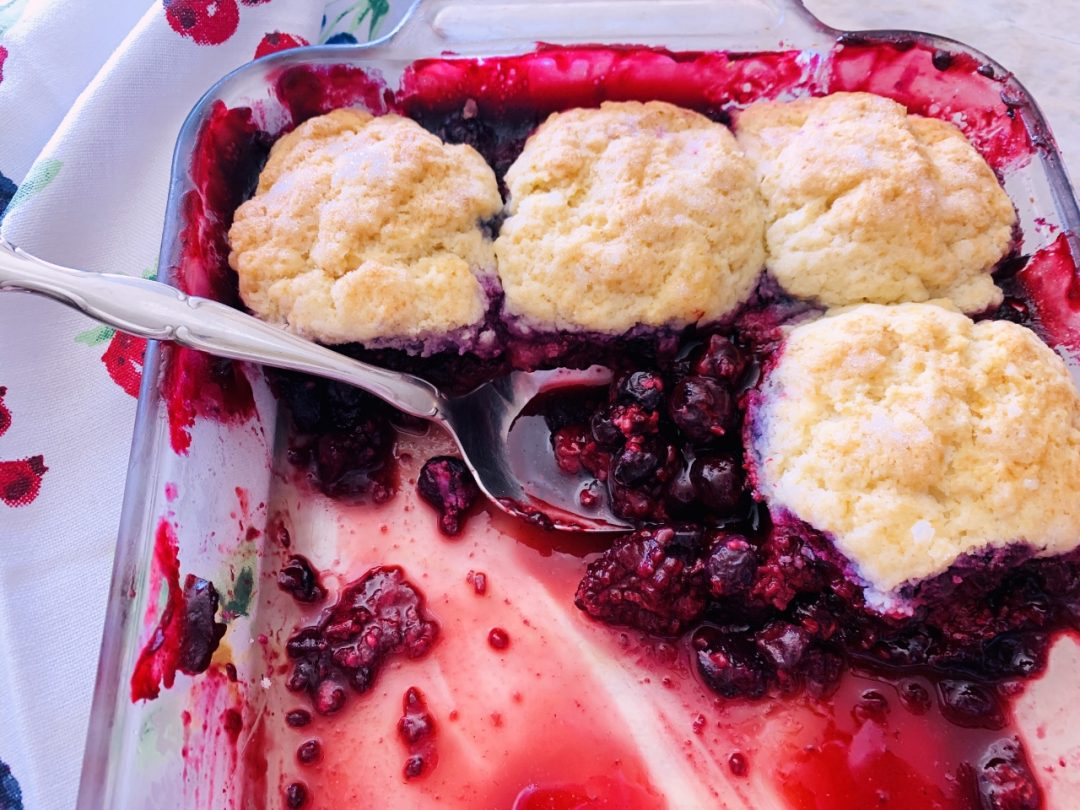 Mixed Berry Biscuit Cobbler – Recipe! Image 1