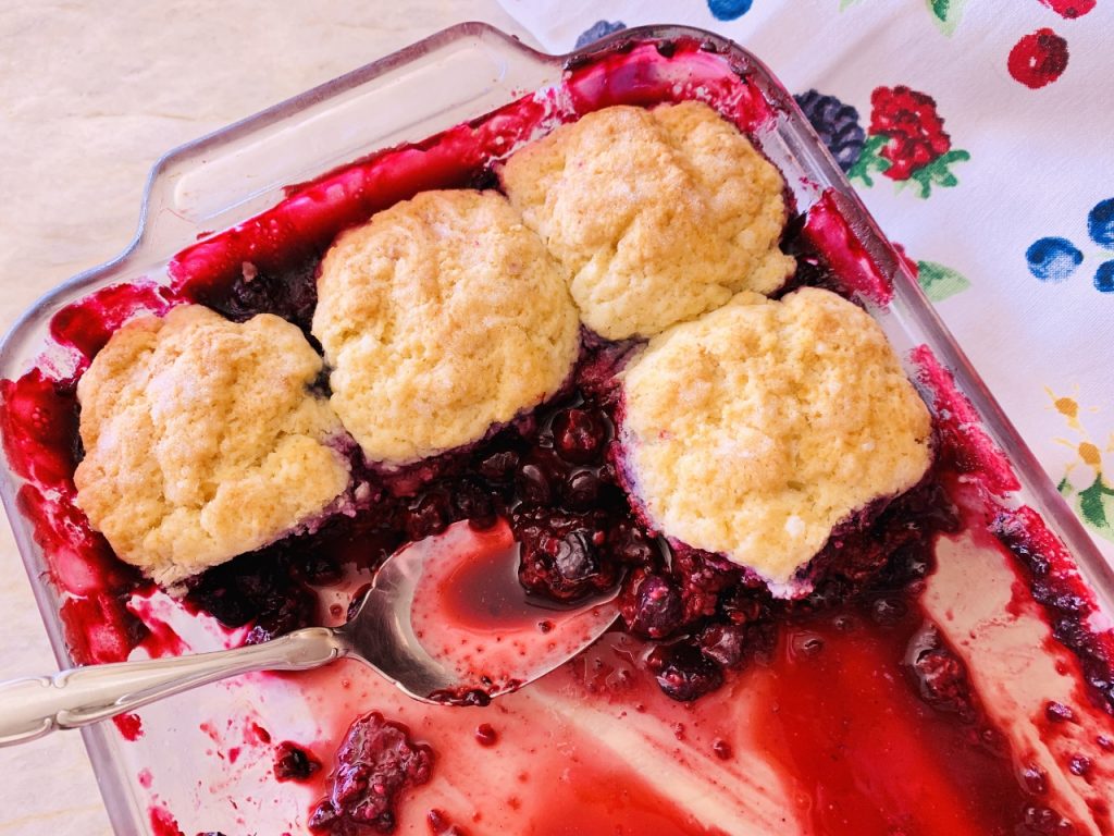 Mixed Berry Biscuit Cobbler Recipe! Live. Love. Laugh. Food.