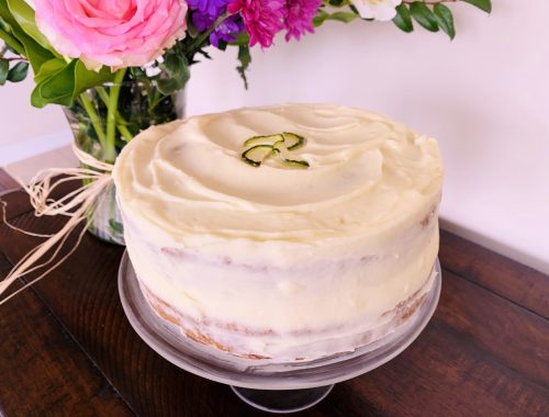 Zucchini Layer Cake with Cream Cheese Frosting – Recipe!