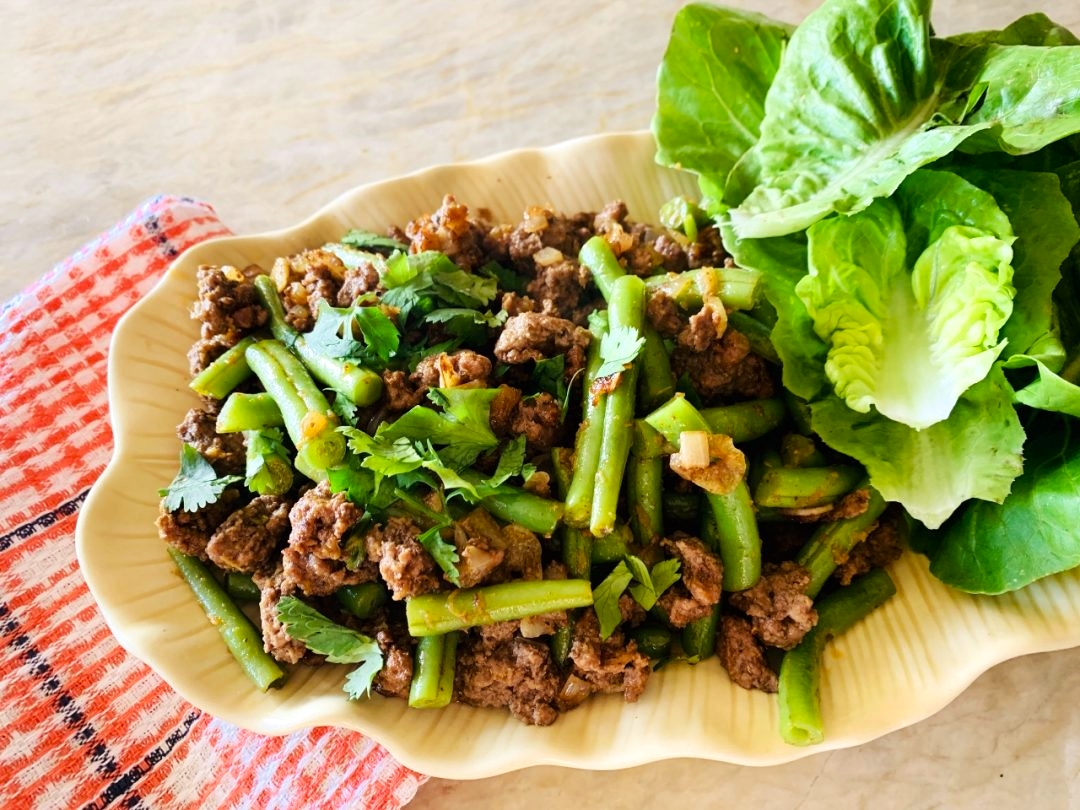 Ground Lamb and Green Bean Lettuce Wraps with Ethiopian Flavors – Recipe! Image 2