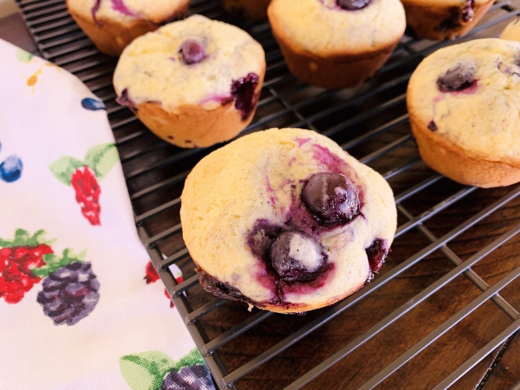 BlueberryButtermilk Muffins Recipe! Live. Love. Laugh. Food.