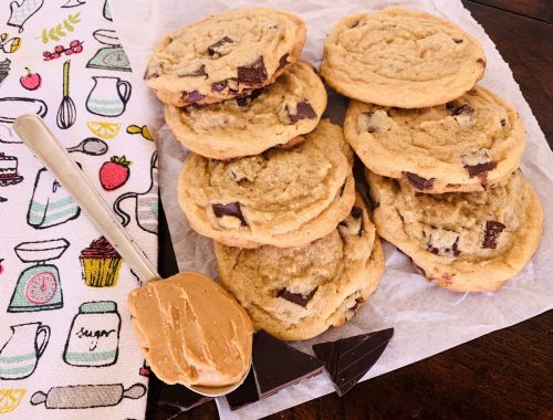 Peanut Butter Chocolate Chunk Cookies – Recipe!