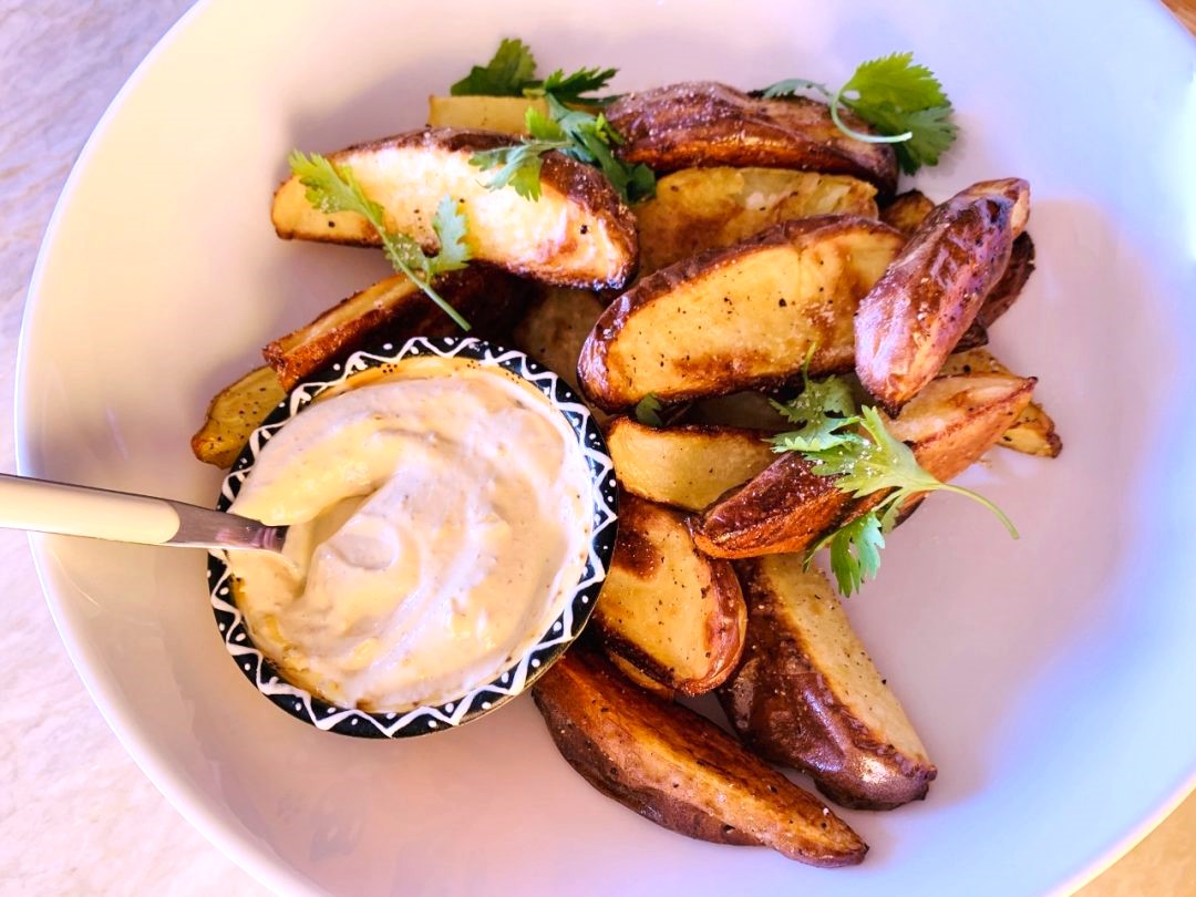 Roasted New Potato Wedges with Smoky Aioli – Recipe! Image 1