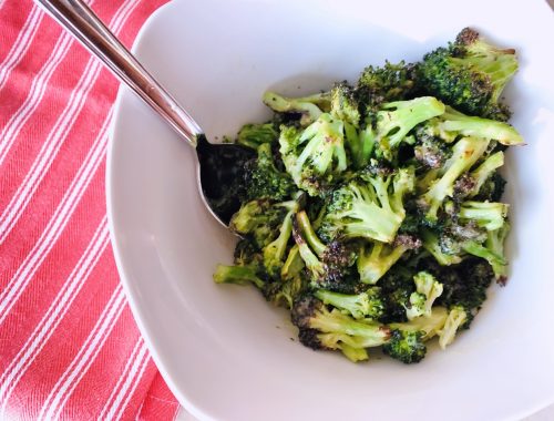 Grilled Broccoli Florets with Miso Butter – Recipe!