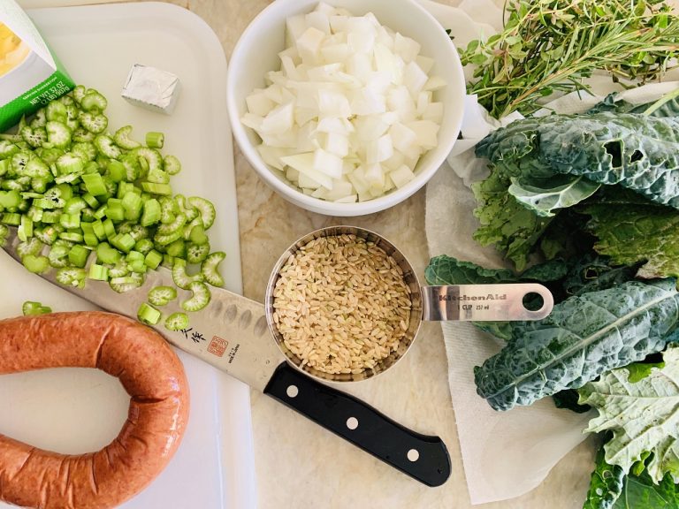 Kale, Kielbasa and Cannellini Bean Soup Recipe! Live. Love. Laugh