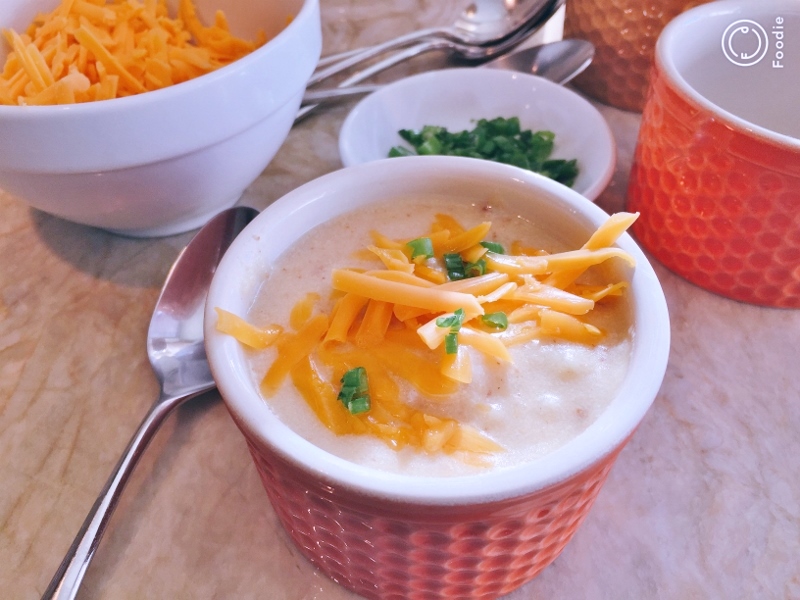 Potato Soup with Cheddar and Chives – Recipe! Image 5