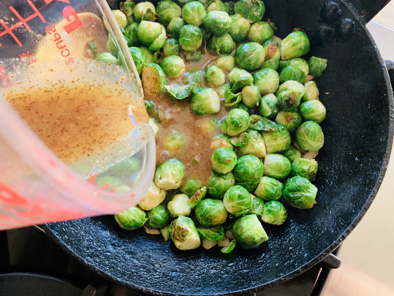 Maple-Mustard Glazed Brussels Sprouts with Bacon – Recipe! Image 5