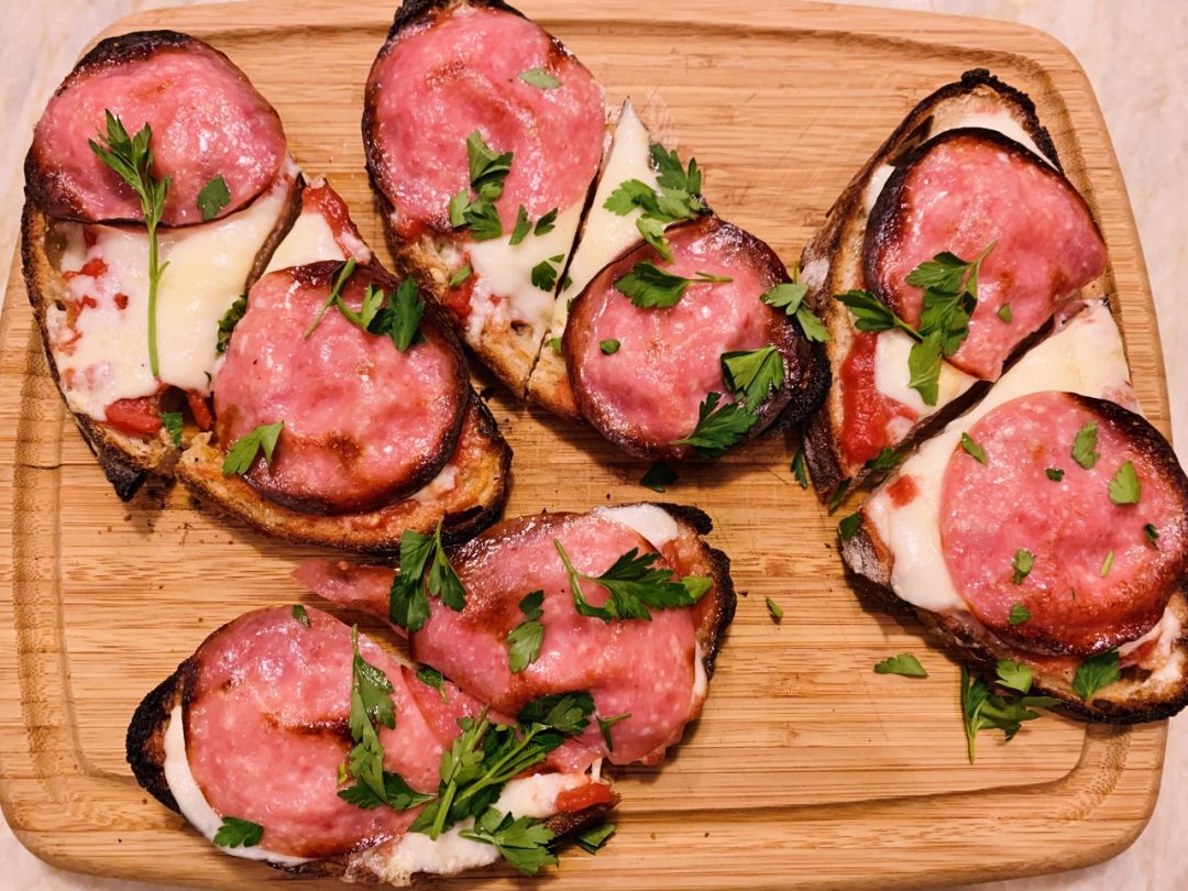 Pizza Tartines Recipe! Live. Love. Laugh. Food.