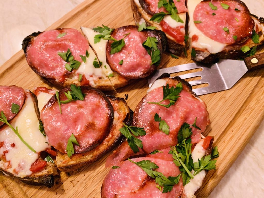 Pizza Tartines Recipe! Live. Love. Laugh. Food.