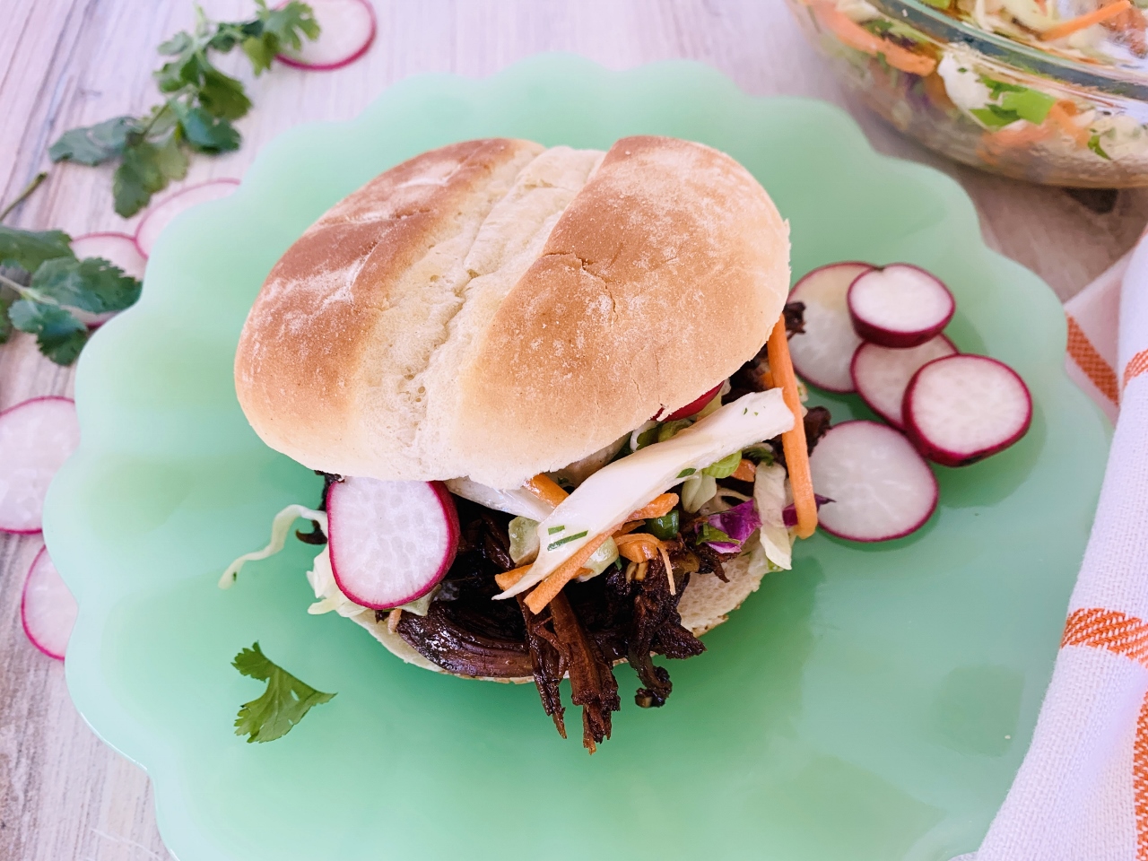 Stove Top Pulled Chicken Sandwiches with Asian Flavors – Recipes! Image 6