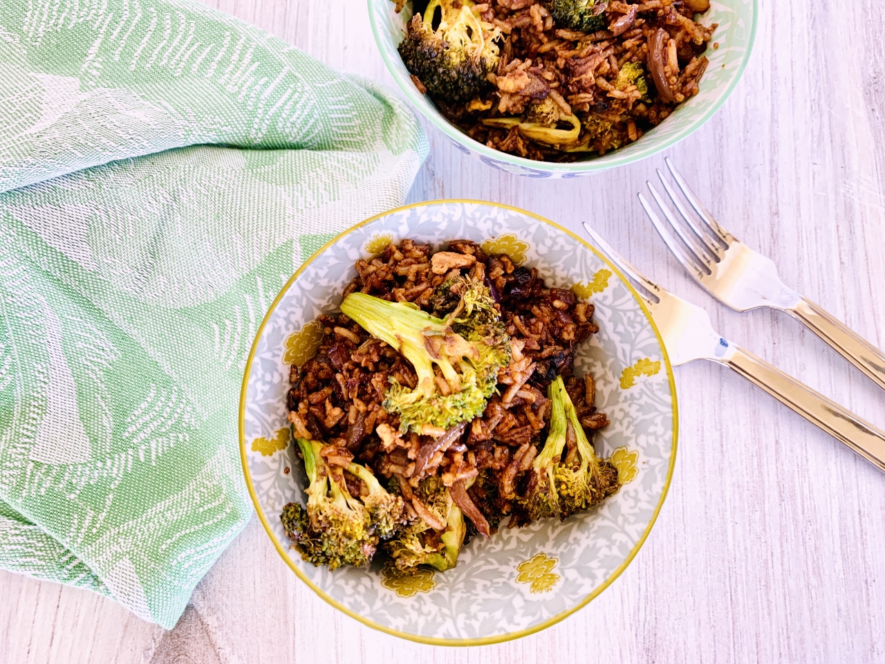 Got Leftover Rice?  Gingery Broccoli Fried Rice – Recipe! Image 2
