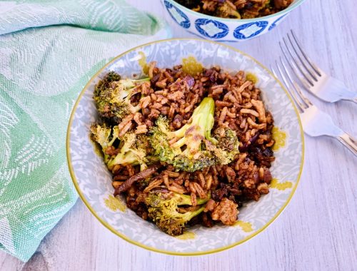 Got Leftover Rice?  Gingery Broccoli Fried Rice – Recipe!
