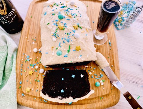 Guinness Chocolate Loaf Cake with Guinness Buttercream – Recipe!
