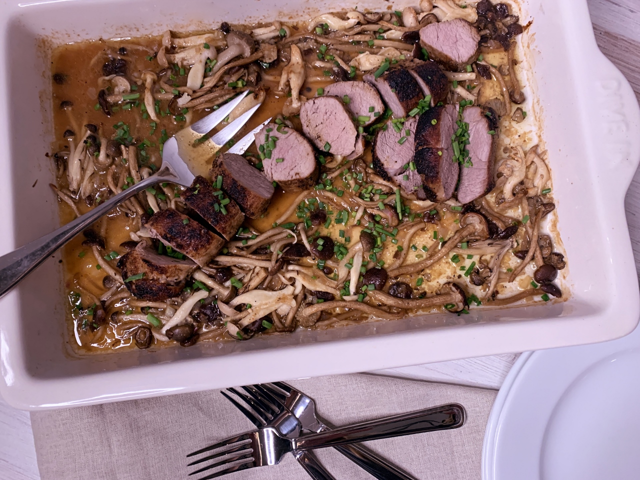 Roasted Pork Tenderloin with Wild Mushrooms – Recipe! Image 5