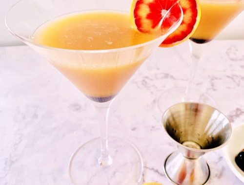 California Sunrise Martini – Recipe!