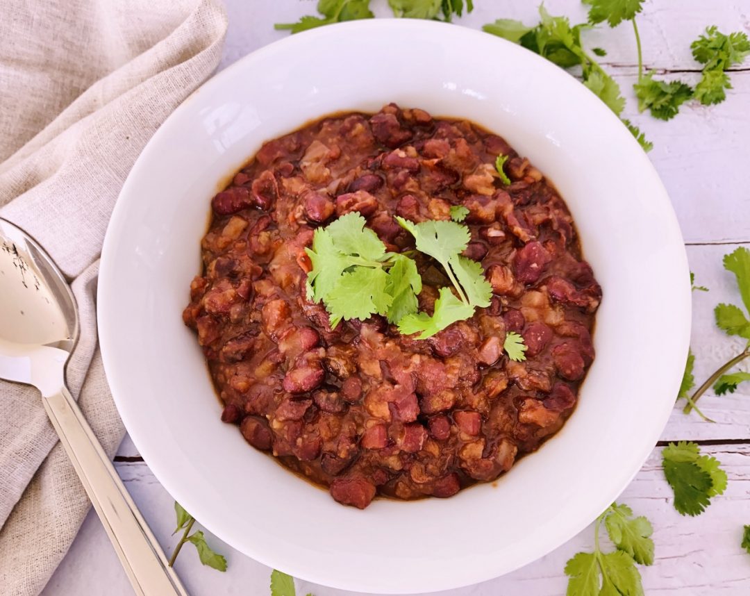 Instant Pot Spicy Tomato Adzuki Beans – Recipe! Image 1