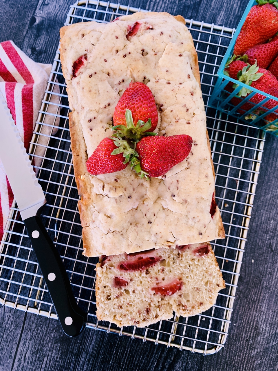 Strawberry Shortcake Quick Bread – Recipe! Image 1